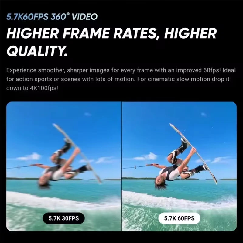 Insta360 X5 8K 360 Video Camera