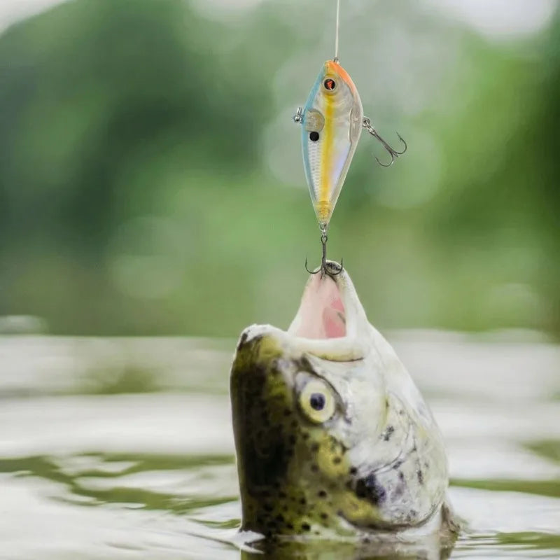 Lipless Crankbait Fishing Lure With Internal Rattle Design