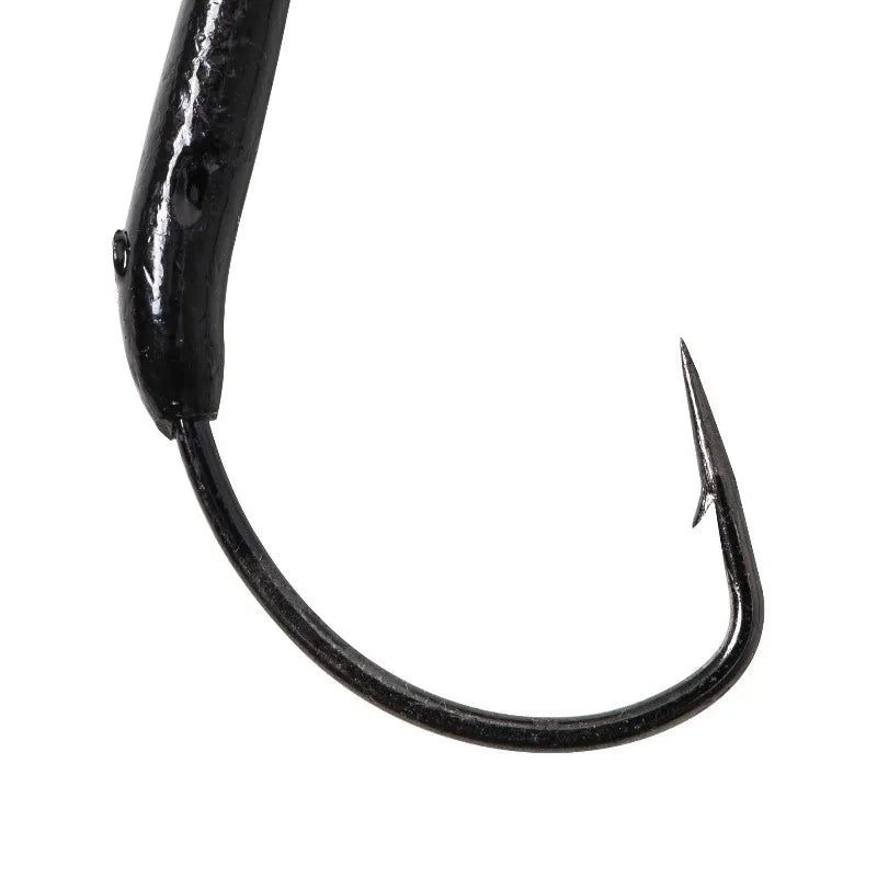 Weighted Fishing Hook for Secure Bait Anchoring and Strengthburugburu
