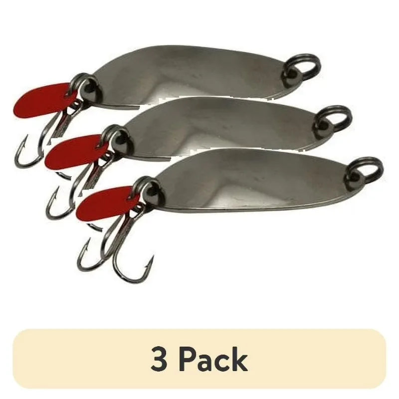 Inshore Spoon Fishing Lure With Red Flash Attractor
