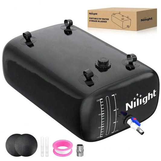 Nilight Foldable Potable Water Storage Bladder for RVs and Camping
