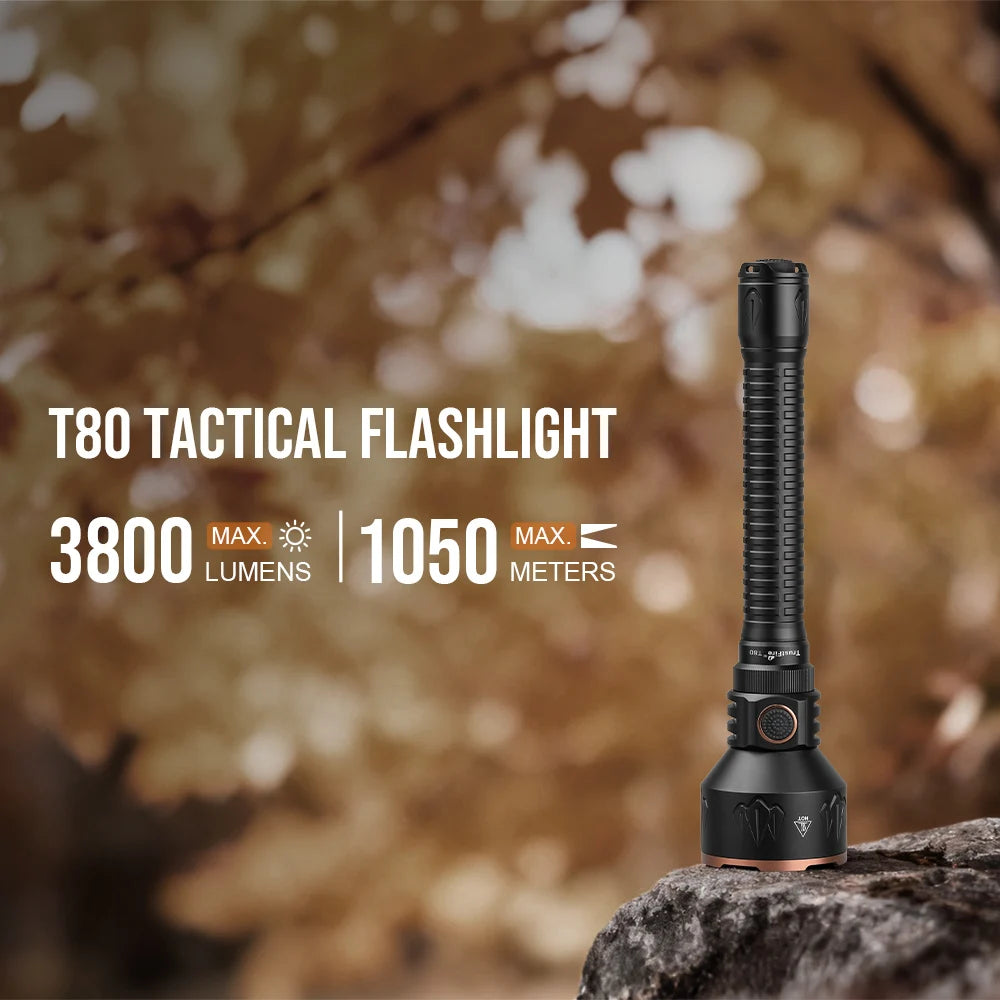 TrustFire Rechargeable Tactical LED Flashlight Kit