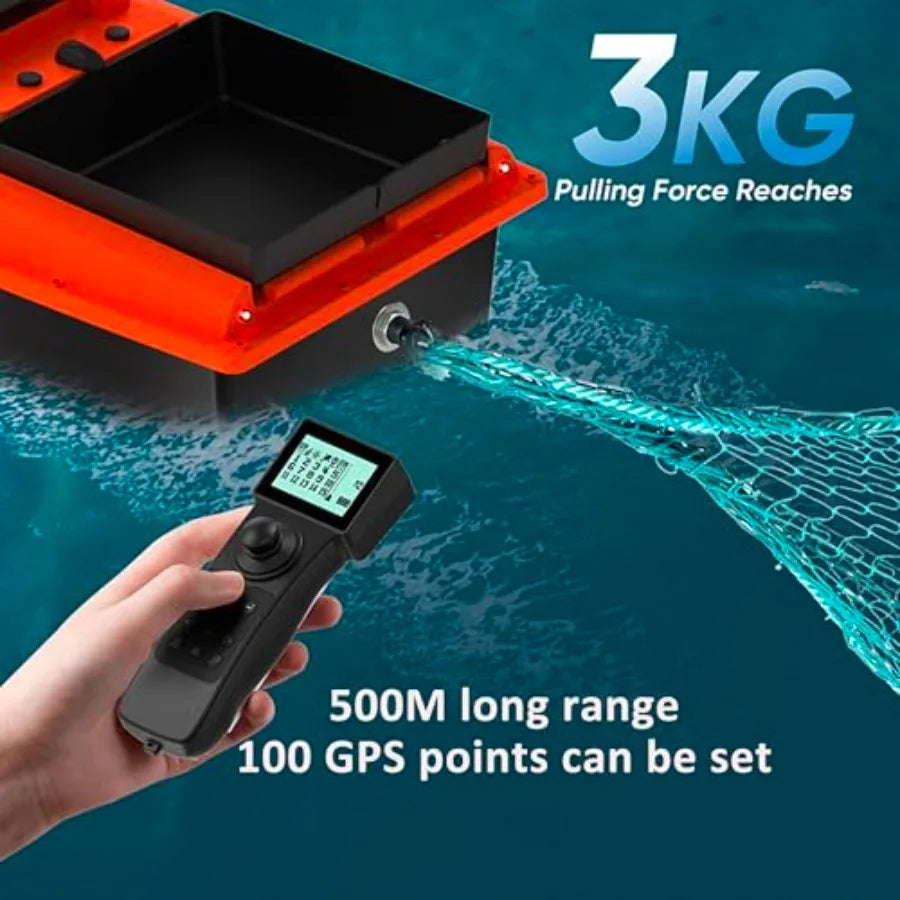 GPS Fishing Bait Boat With Cruise Control