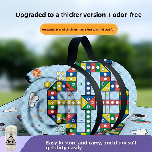 Portable Moisture Resistant Outdoor Picnic Mat for Camping and Beach