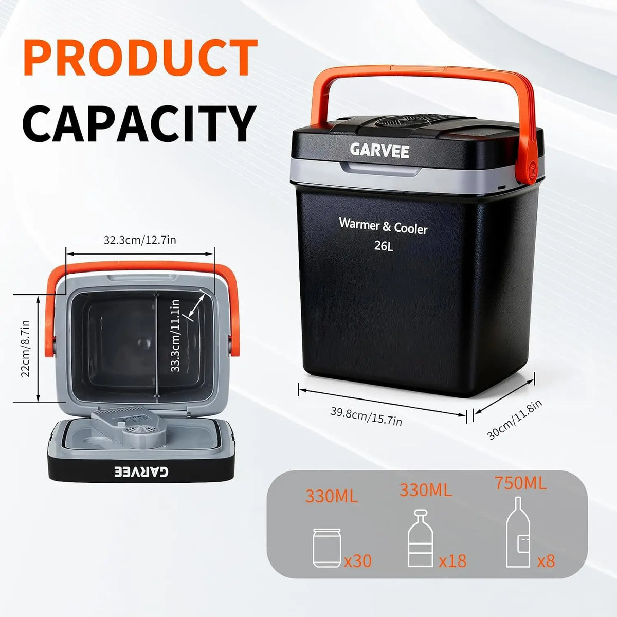 Tacleekii Portable Car Refrigerator Cooler And Warmer
