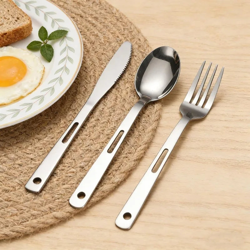 Reusable Stainless Steel Camping Plates And Insulated Bowls