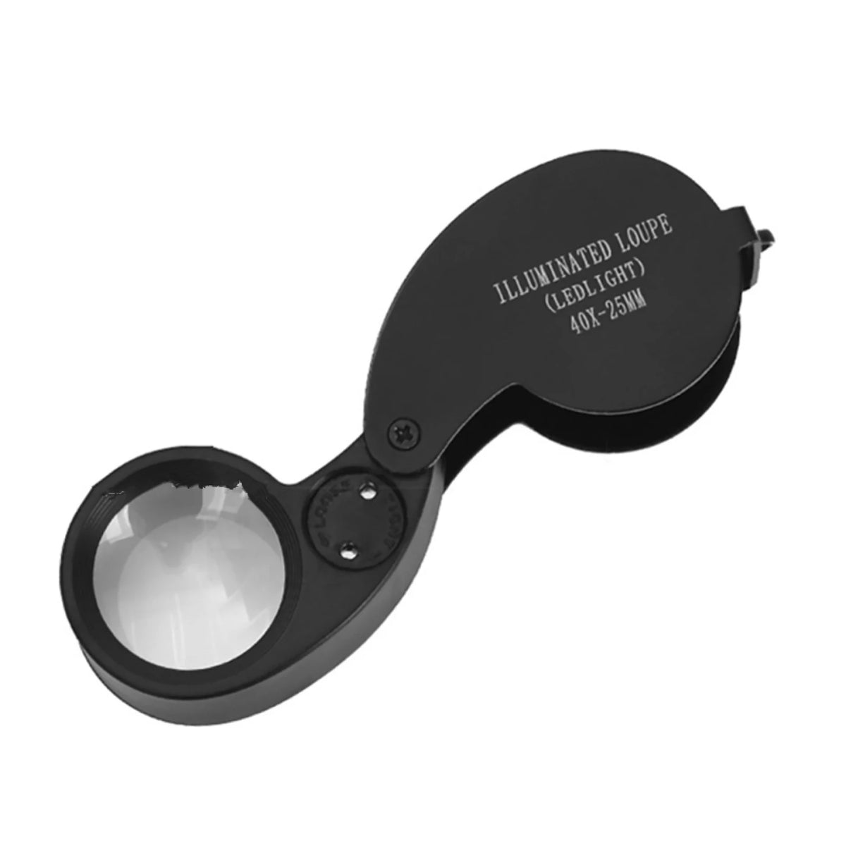 40X LED Illuminated Jewelers Loupe Magnifier For Jewelry