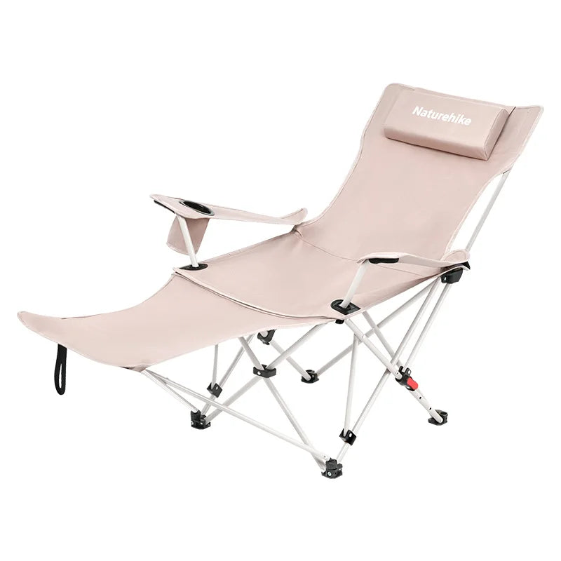 Naturehike Adjustable Folding Recliner Camping Chair With Footrest