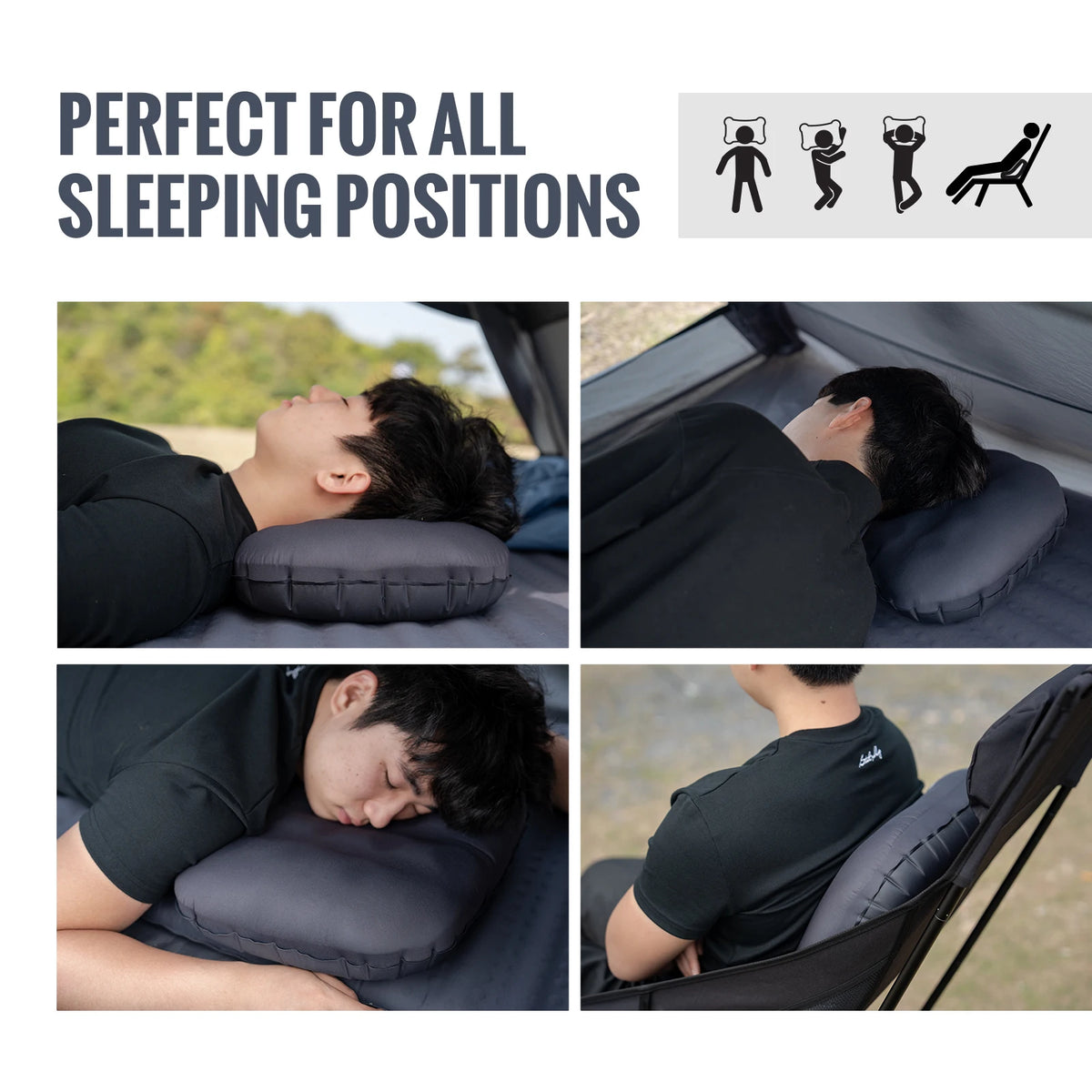 OneTigris Airdream Compact Inflatable Travel Neck Pillow
