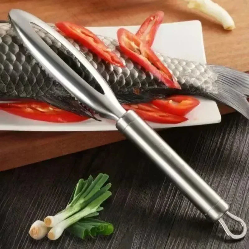 Stainless Steel Fish Scale Scraper For Kitchen Use
