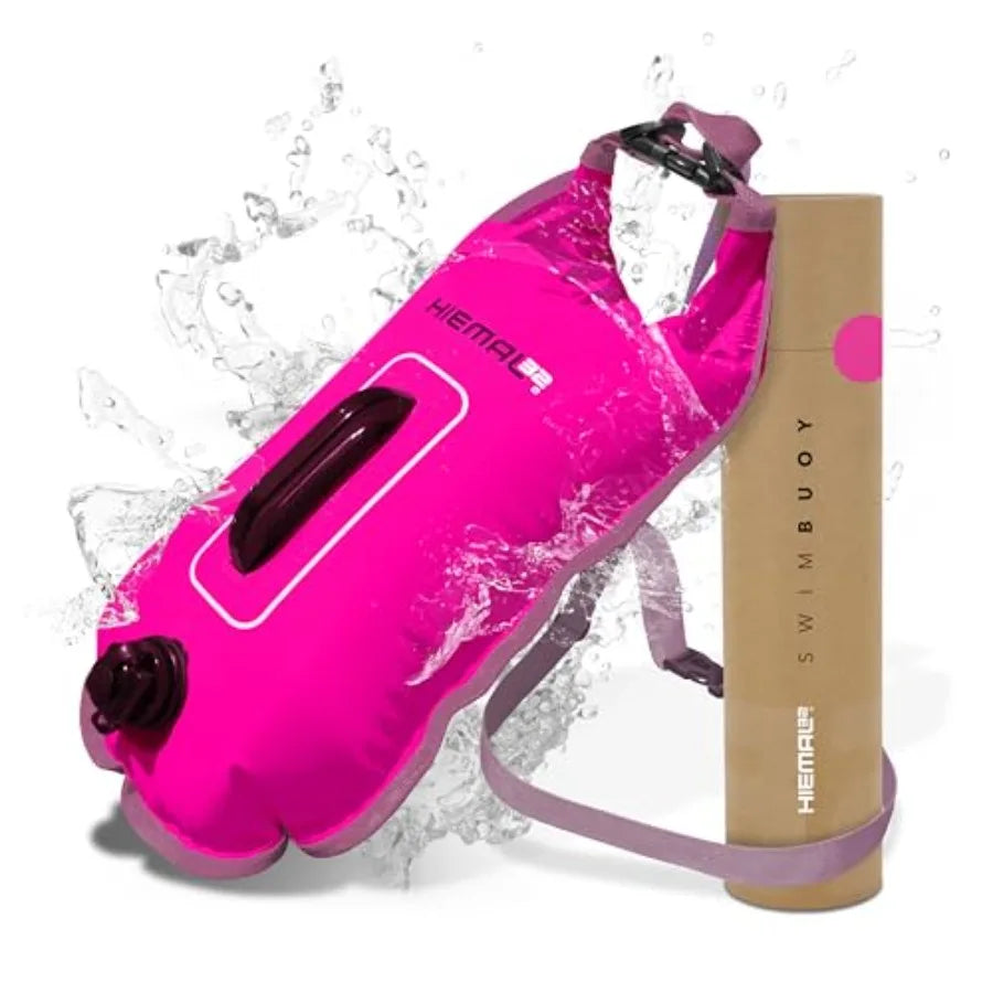 Open Water Swim Buoy With Waterproof Dry Bag