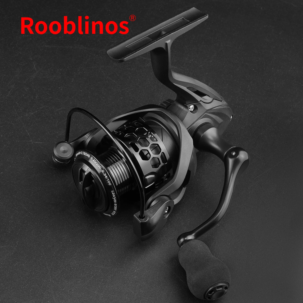 Rooblinos Metal Spinning Reel For Freshwater And Saltwater