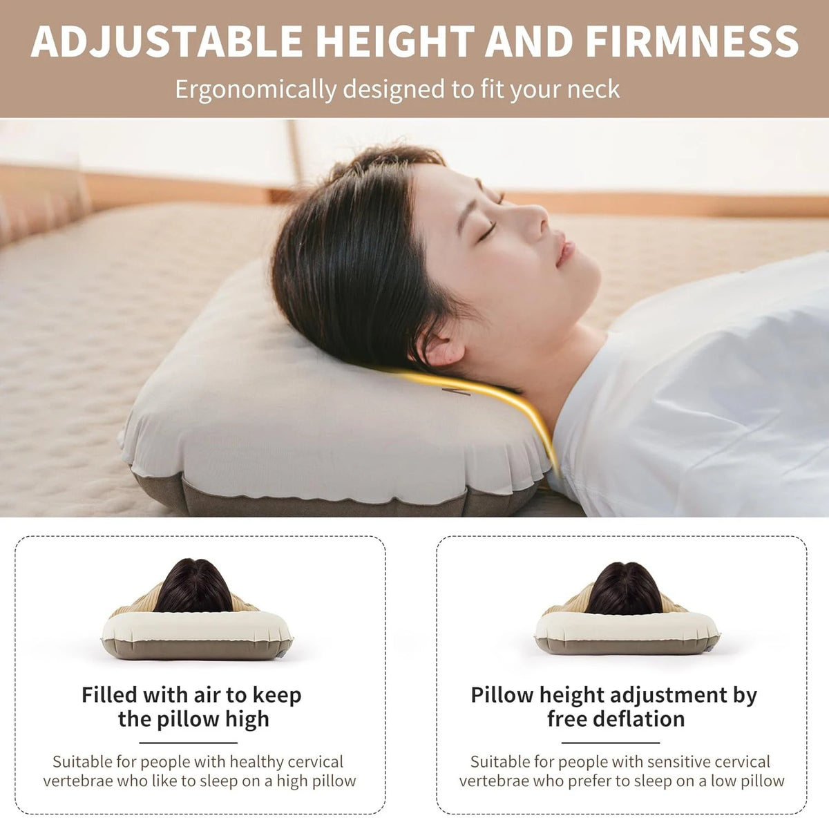 Naturehike Ultralight Inflatable Camping Pillow For Travel And Hiking