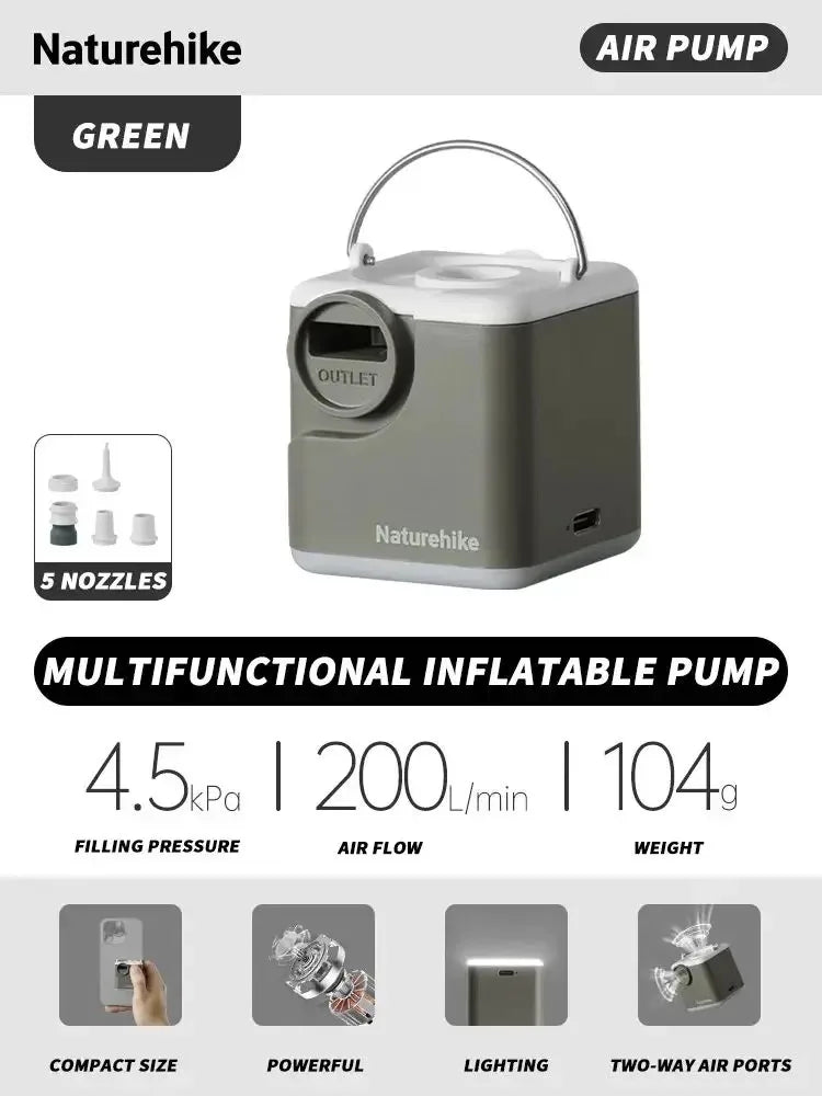 Naturehike Rechargeable Electric Air Pump Inflator