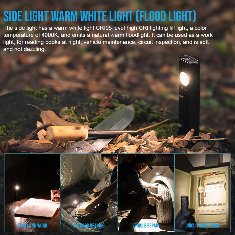 TrustFire MINIX3 Rechargeable Four In One EDC Flashlight