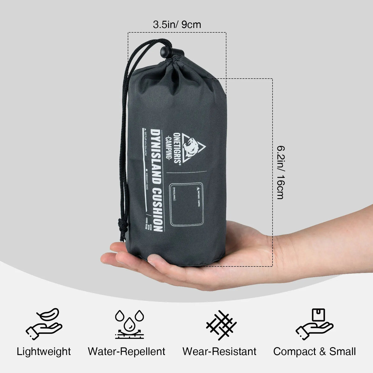 OneTigris Inflatable Seat Cushion for Camping and Travel
