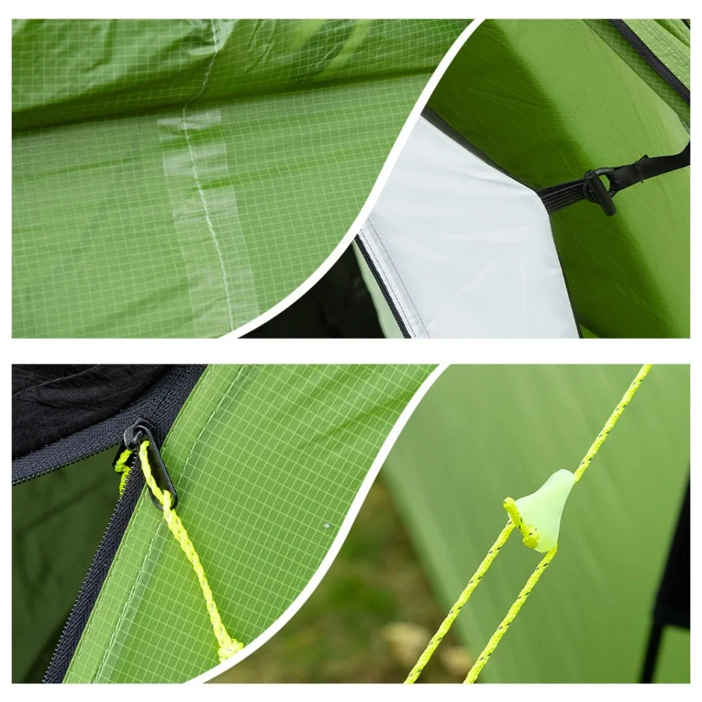 Night Cat Ultralight Waterproof Tunnel Tent for Backpacking