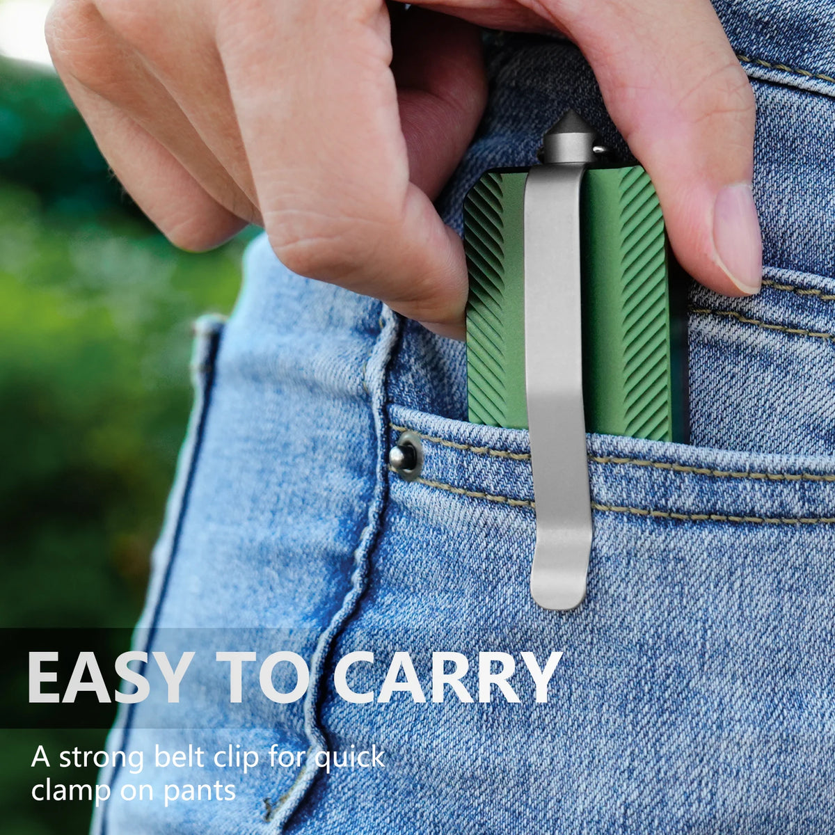 TGZUO Aluminum Alloy Utility Knife With Replacement Blades