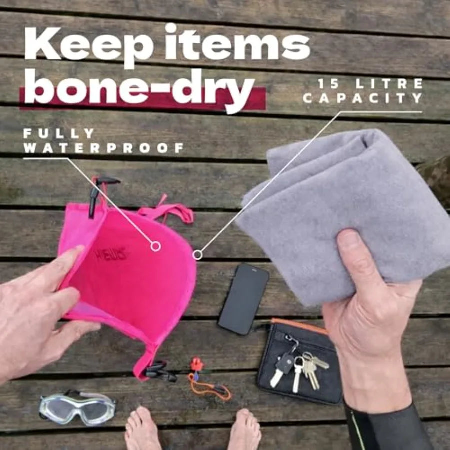 Open Water Swim Buoy With Waterproof Dry Bag
