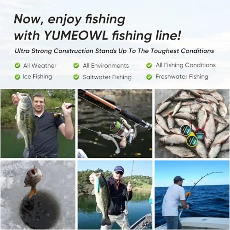 Ultra Strong Braided Fishing Line For Ocean And Freshwater