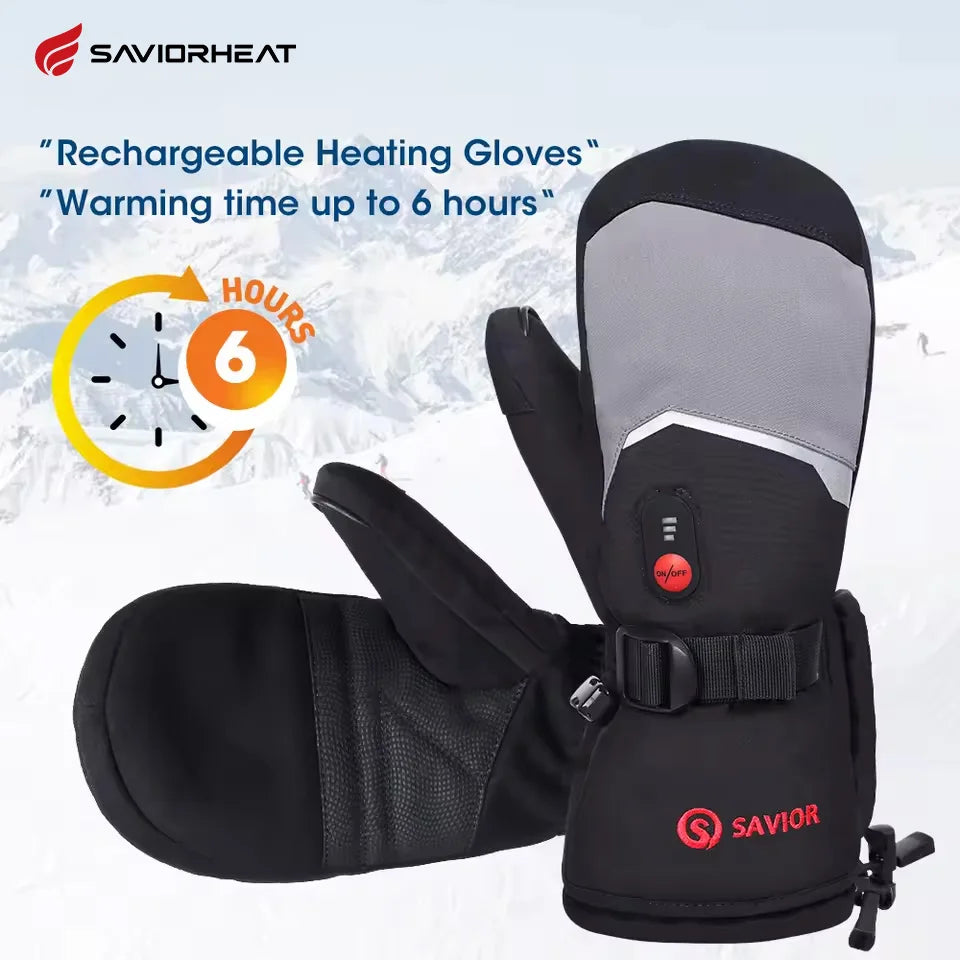 Snow Deer Electric Heated Gloves With Three Heat Levels