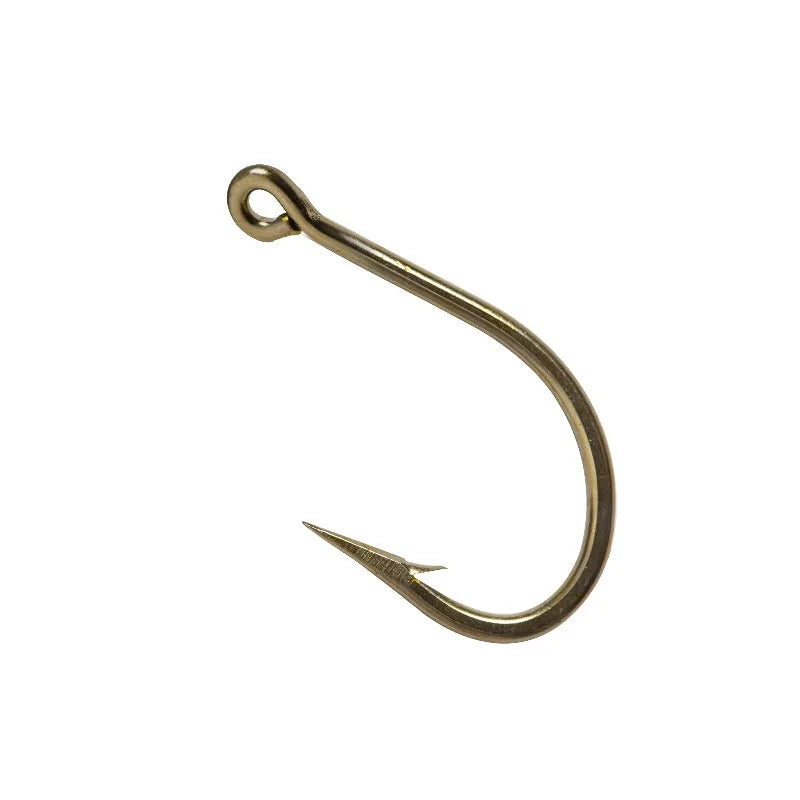 Forged Ringed Saltwater Fishing Hook With Strong Wire Pack of Eight