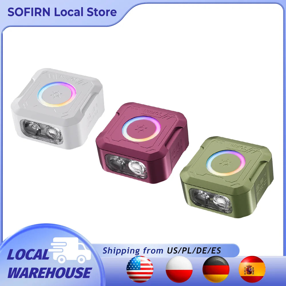 Sofirn SE1 Pro Rechargeable EDC Flashlight With RGB Signal Ring