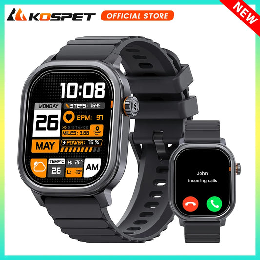 KOSPET PULSE Smartwatch With AMOLED Display Fitness Tracking