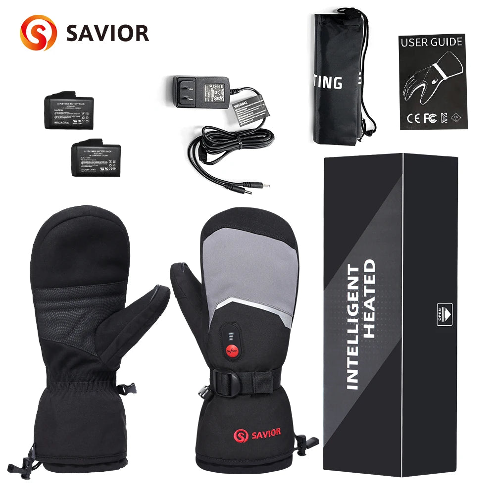 Snow Deer Electric Heated Gloves With Three Heat Levels