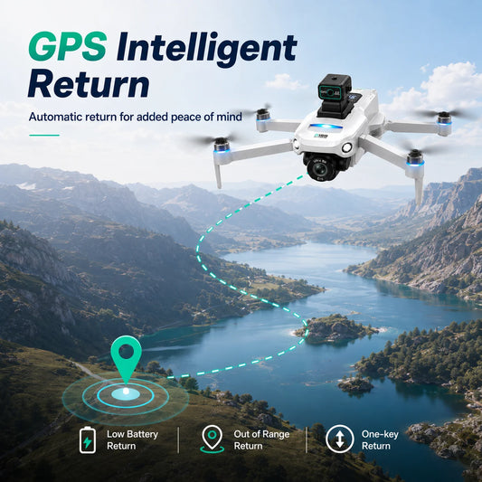 ZNLYRION S159 Brushless GPS Drone With 8K Camera