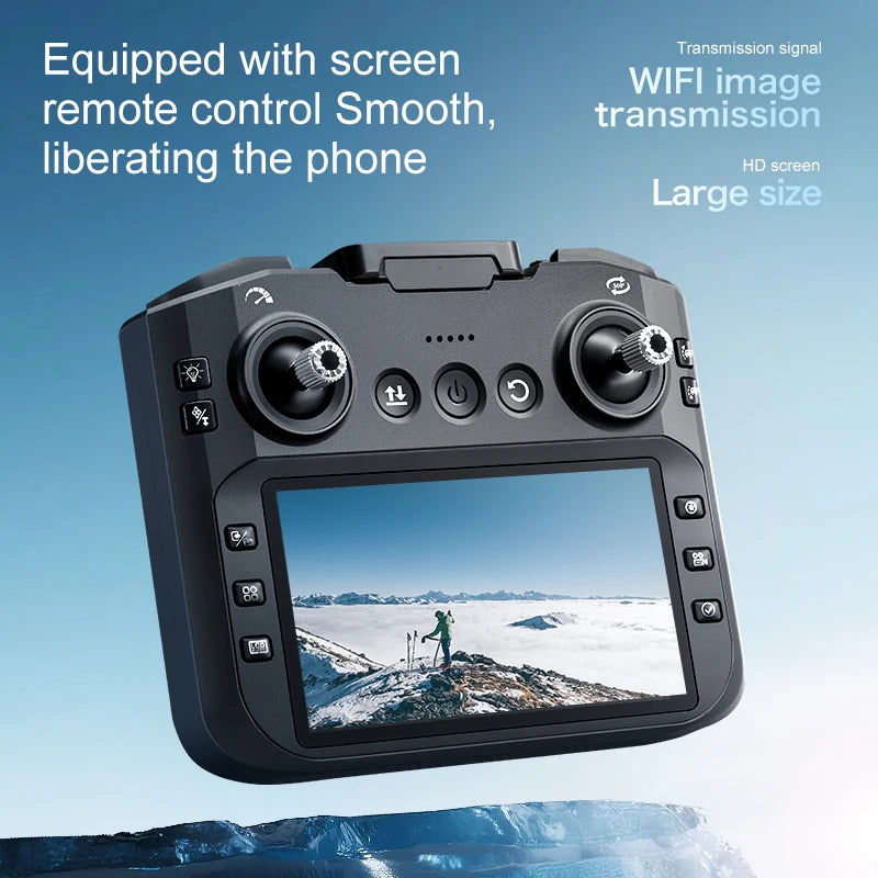 ZNLYRION K21MAX Foldable Brushless Camera Drone With Screen Remote