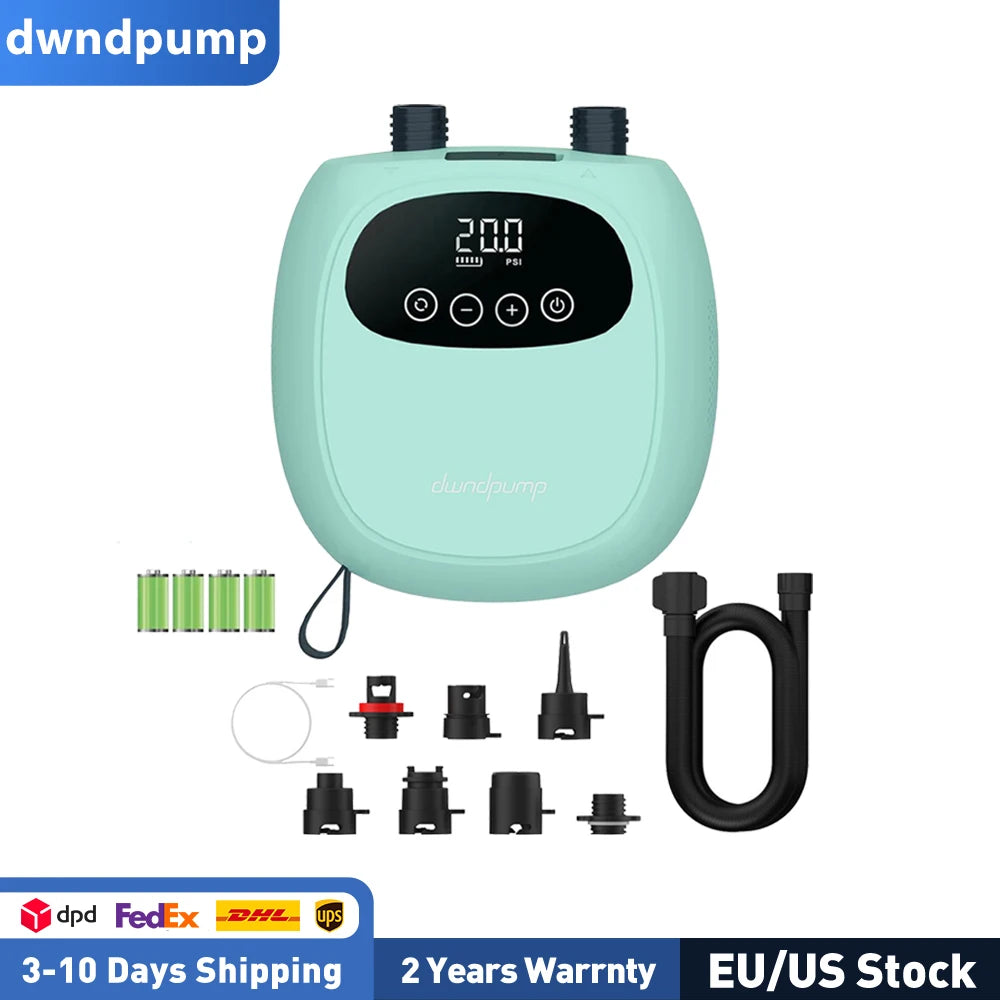 Dwndpump Electric SUP Pump With Rechargeable Battery