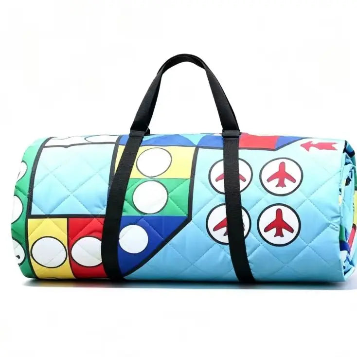 Portable Moisture Resistant Outdoor Picnic Mat for Camping and Beach