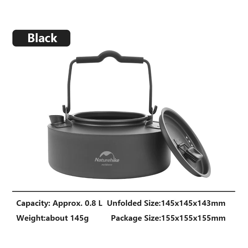 Naturehike Titanium Camping Kettle for Outdoor Cooking