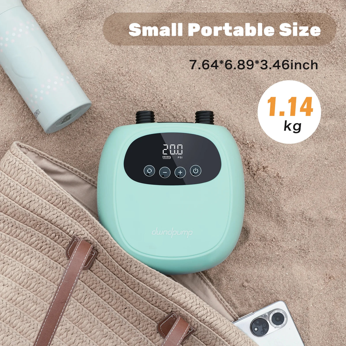 Dwndpump Electric SUP Pump With Rechargeable Battery