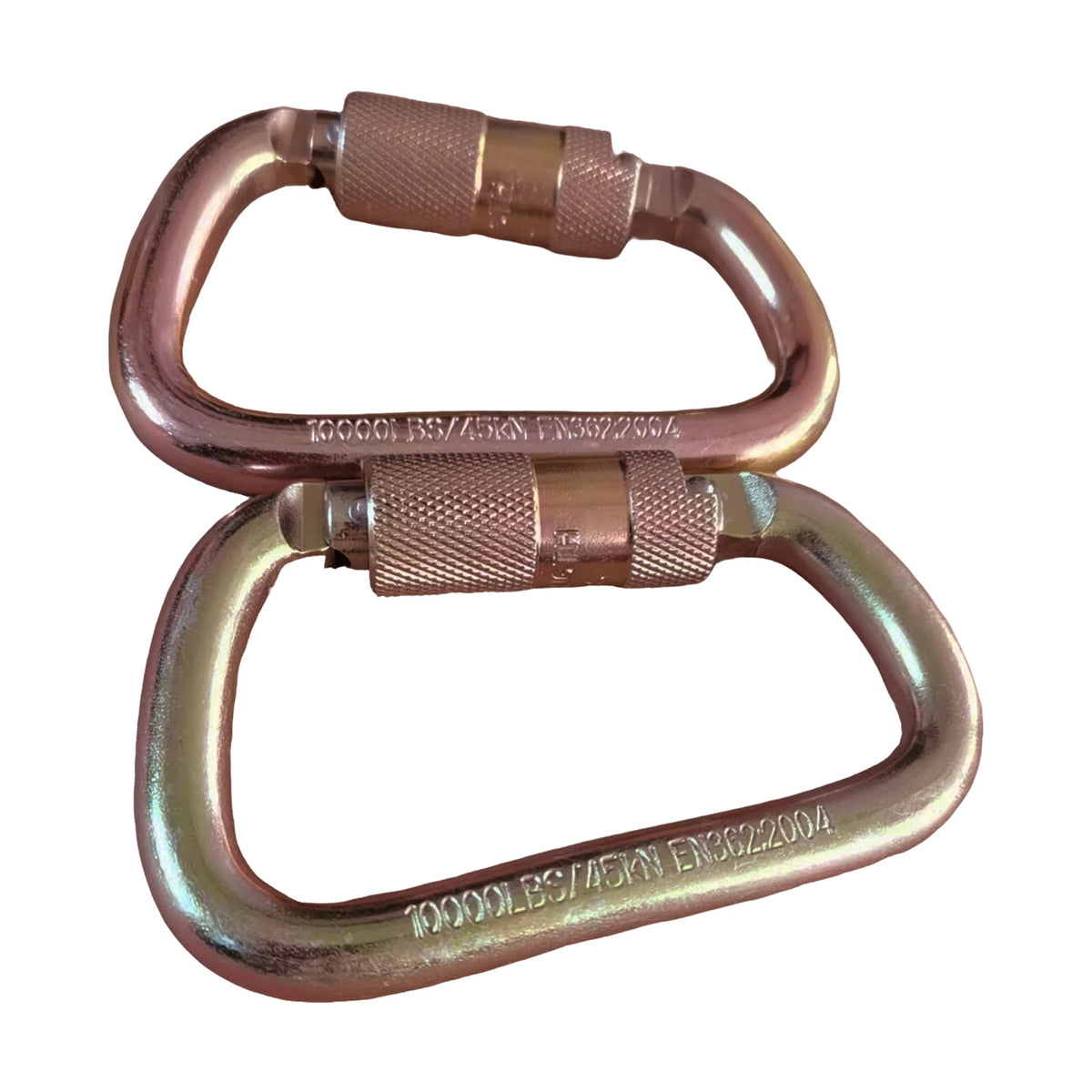Bymaocar 45KN Alloy Steel Auto Lock Carabiners Heavy Duty