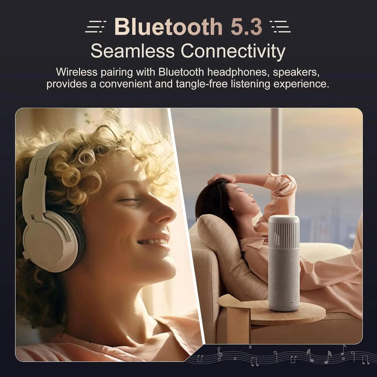 MECHEN Bluetooth MP3 Player With HiFi Audio And FM Radio