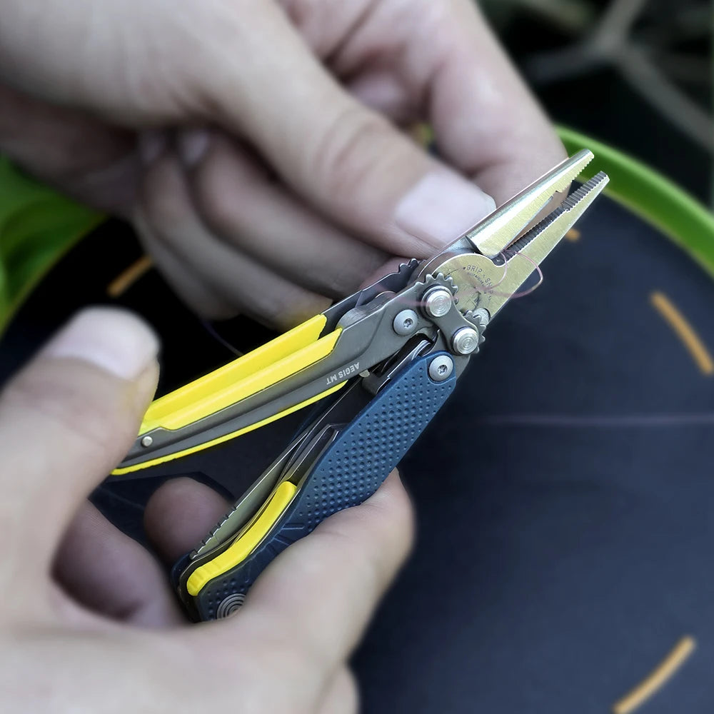 SOG Aegis Multifunctional Pocket Multitool for Outdoor Use