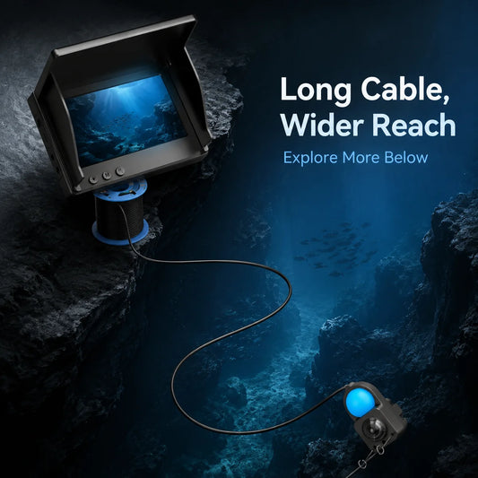 Underwater Fishing Camera With Monitor Night Vision Fish Finder