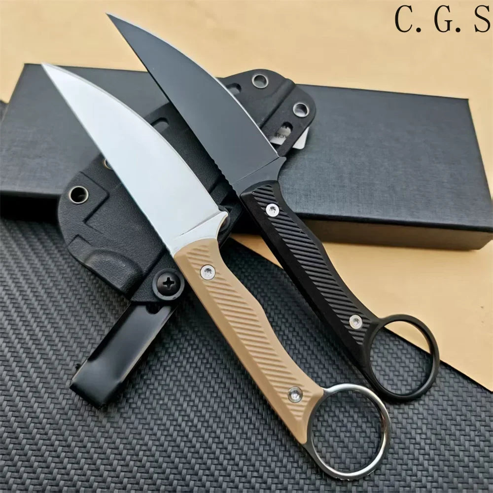 Speedgoat Fixed Blade Outdoor Survival Knife With Kydex Sheath